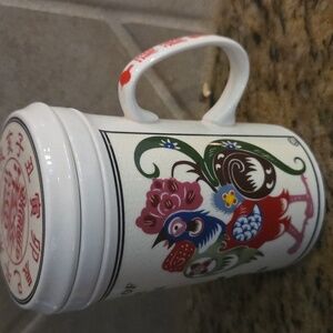 Year of the Rooster 3pc. Ceramic Mug And Diffuser